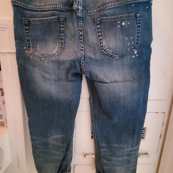 Superdry Crop Distressed Jeans - 4 - Picture 5 of 8